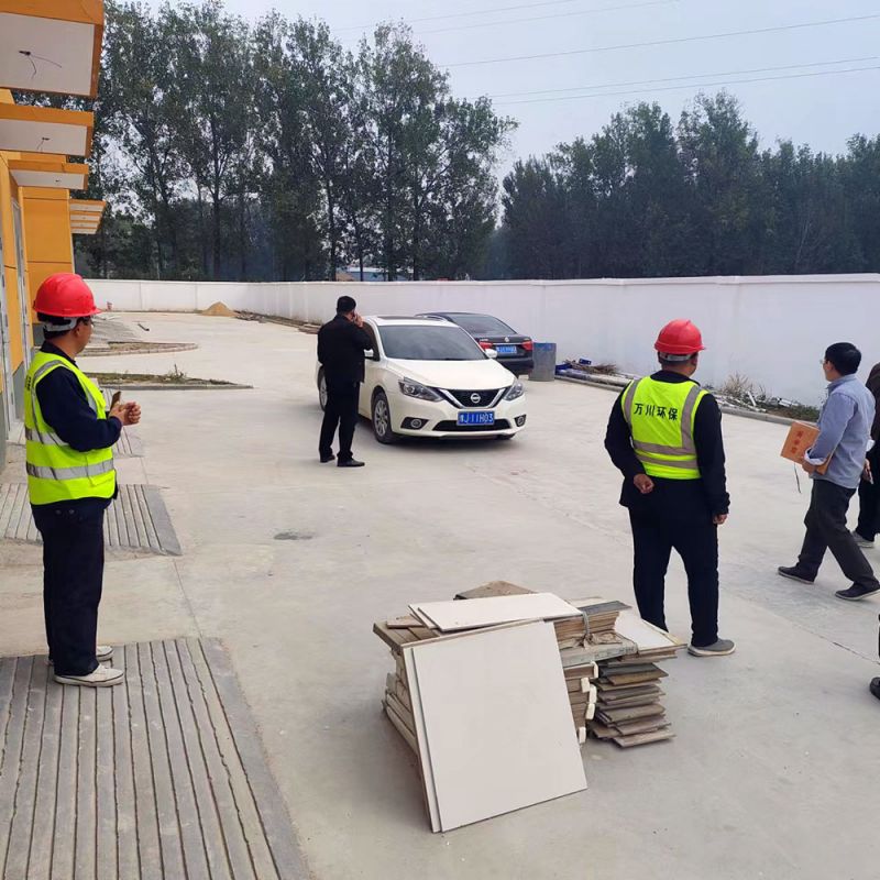 河南省巡查组、濮阳市政府领导莅临高码头污水处理厂进行指导考察
