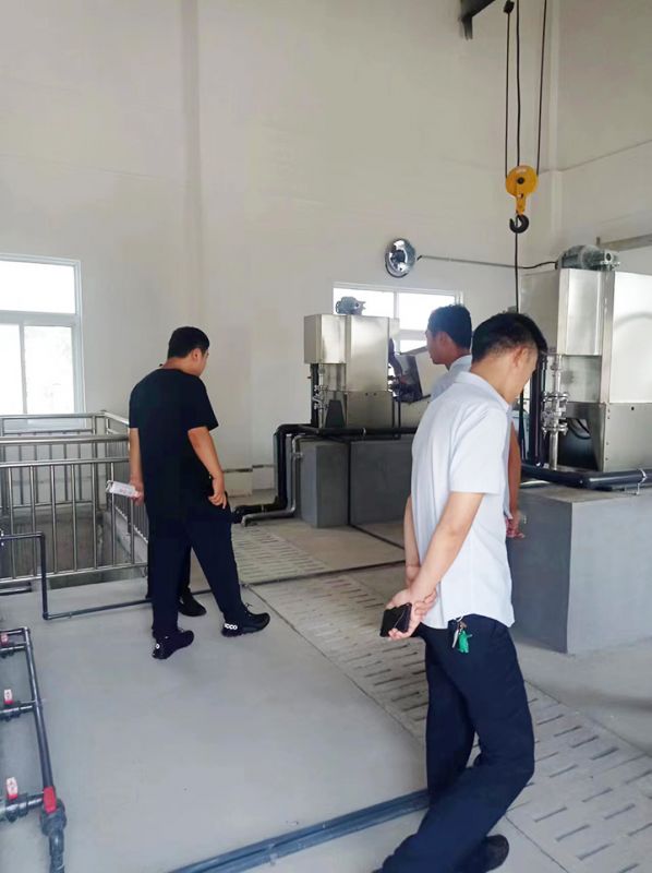 龙王庄污水处理厂项目成功验收移交