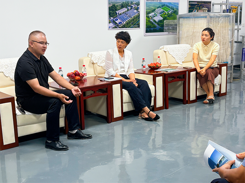 深入企业调研赋能绿色发展｜凤泉区政协联合民建党支调研万川环保